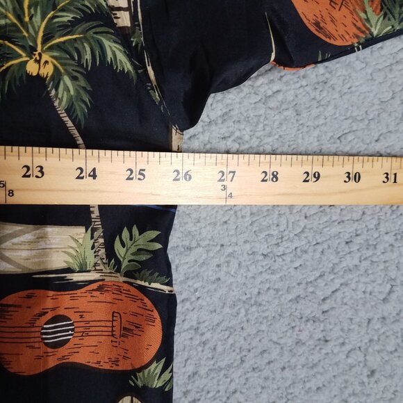 Hawaiian Silk Company Shirt Adult XL Button Up Travel Vacay Resort Tropical Mens - Picture 5 of 7